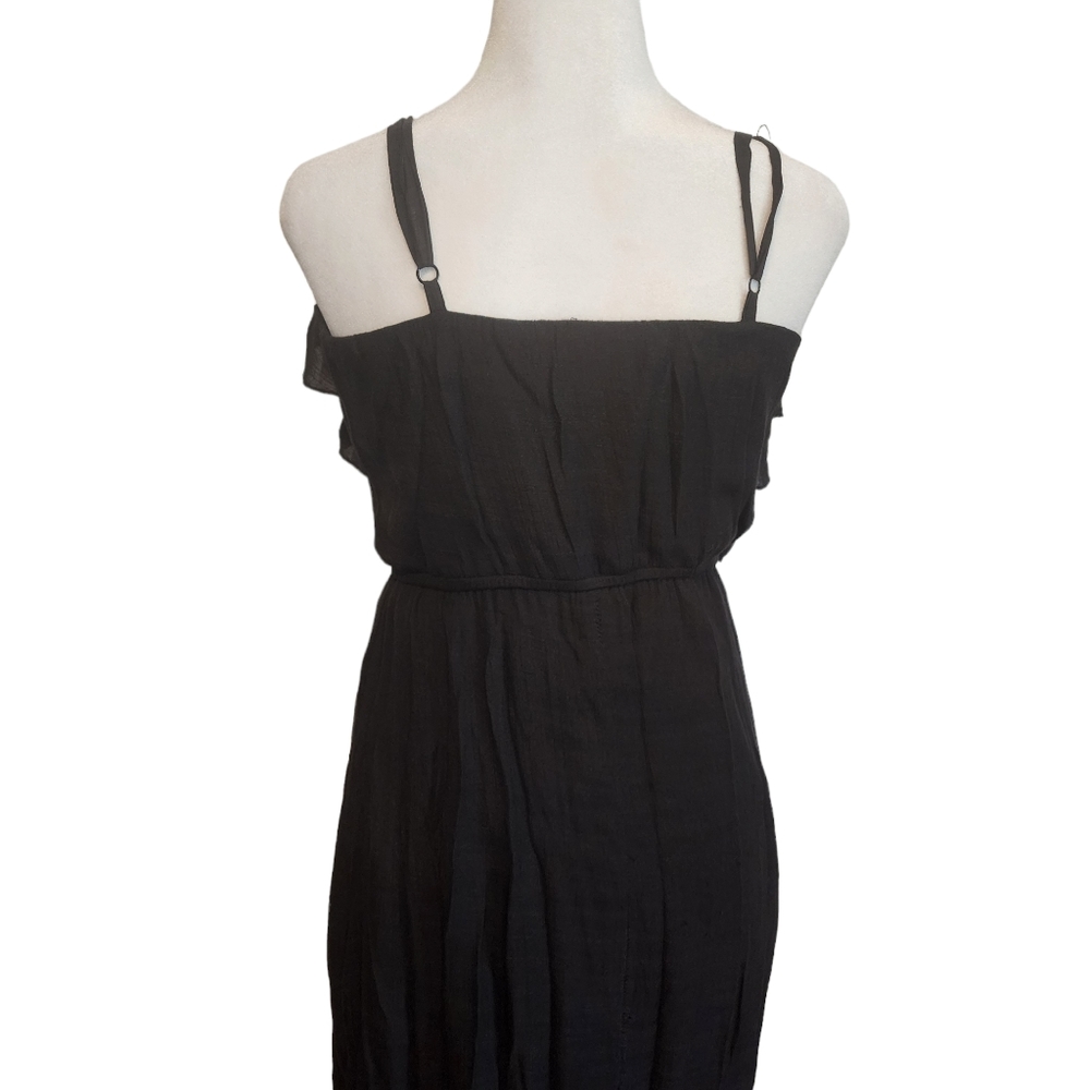 EUC American Rag Boho Tiered Bodice Spaghetti Strap Maxi Dress - Picture 7 of 10